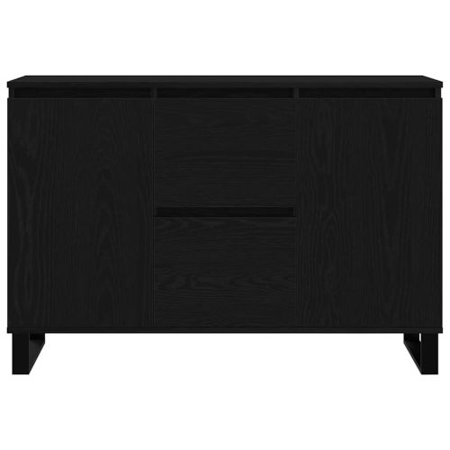 Служебен шкаф Черен дъб 101.5 x 35 x 70 см Инженерно дърво