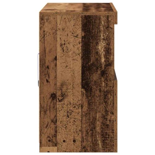 Служебен шкаф Кафяво 81 x 37 x 67 см Инженерно дърво