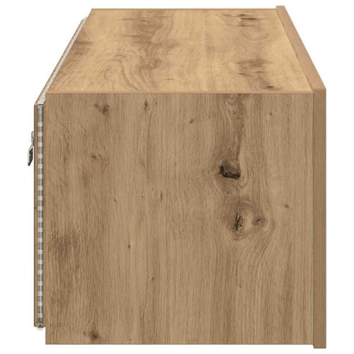 TV стенен шкаф Дъб 100 x 35 x 31 cm Инженерно дърво