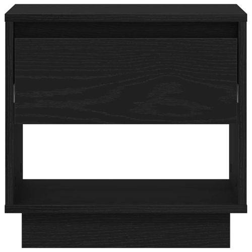 Нощна маса 2 pcs Черния дъб 45 x 34 x 44 см Инженерно дърво