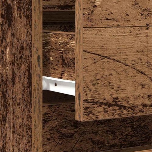 Нощен шкаф Старо дърво 40 x 35 x 50 см Инженерно дърво