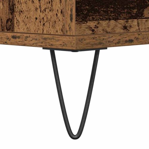 Служебен шкаф Старо дърво 60 x 35 x 70 cm Инженерно дърво