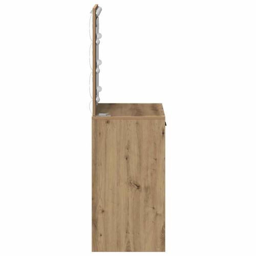 Тоалетка дъб артизан 50 x 41 x 135 см Инженерно дърво