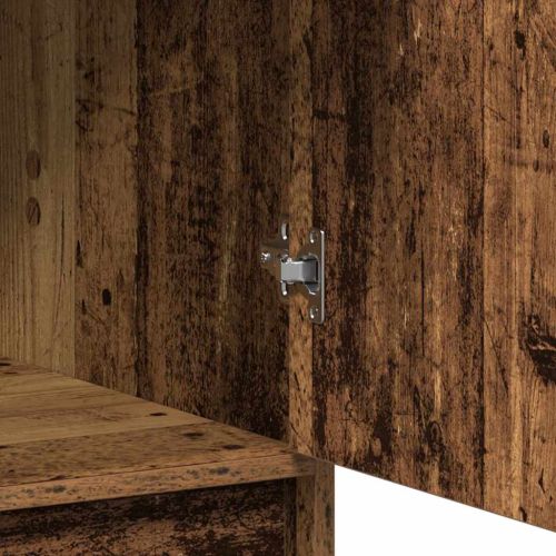 Висок шкаф Старо дърво 40 x 40,5 x 135 см Инженерно дърво