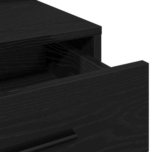 Тоалетка с чекмедже Черния дъб 79 x 41 x 135 см Инженерно дърво