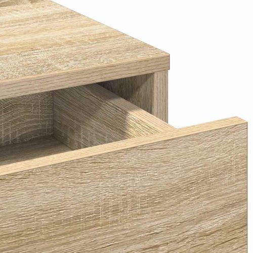 Тоалетка с чекмедже Сонома дъб 50 x 41 x 135 см Инженерно дърво