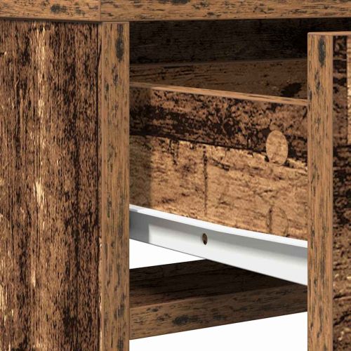 Тоалетка с рафт Старо дърво 50 x 41 x 135 см Инженерно дърво