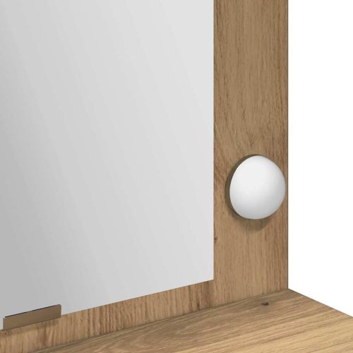 Тоалетка с рафт Дъб 100 x 41 x 135 см Инженерно дърво