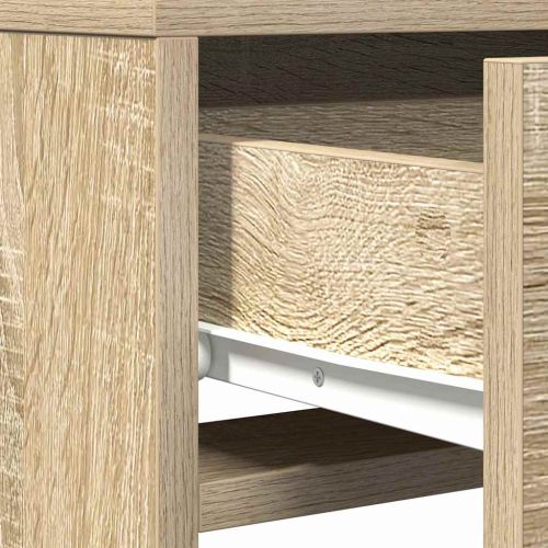 Тоалетка с чекмедже Кафяво 50 x 41 x 140 см Инженерно дърво