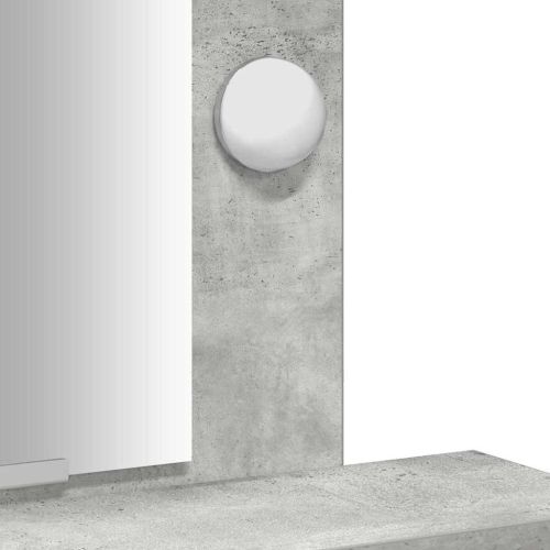 Тоалетка с чекмедже Сив 50 x 41 x 140 см Инженерно дърво