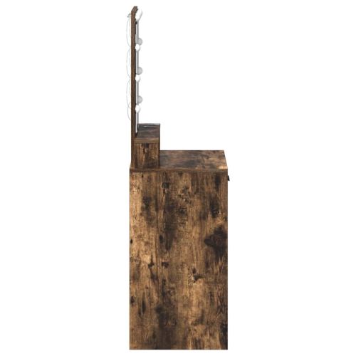 Тоалетка с чекмедже Кафяво 50 x 41 x 140 см Инженерно дърво