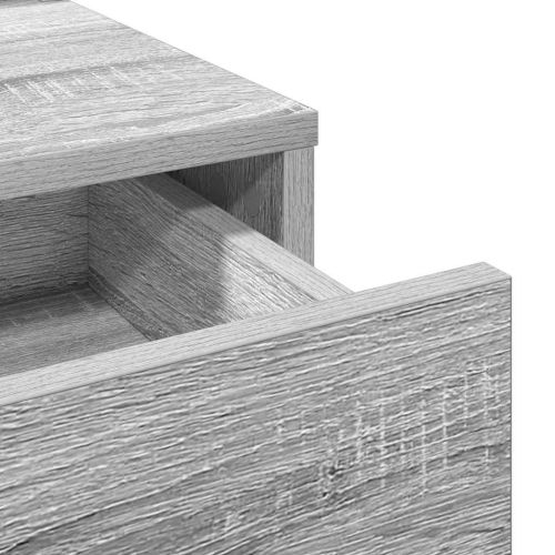 Тоалетка с чекмедже Сив 50 x 41 x 140 см Инженерно дърво