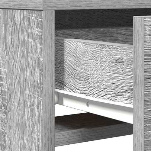 Тоалетка с чекмедже Сив 50 x 41 x 140 см Инженерно дърво