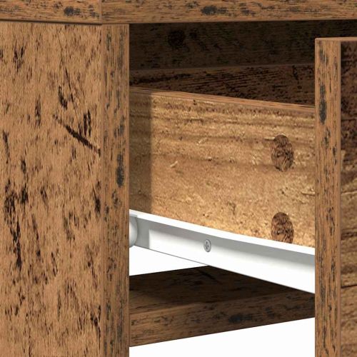 Тоалетка с чекмедже Кафяво 50 x 41 x 140 см Инженерно дърво