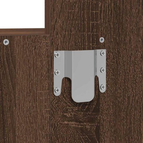 Тоалетка с чекмедже Кафяво 60 x 40 x 70 см Инженерно дърво