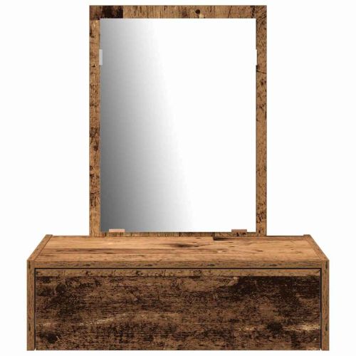 Тоалетка с чекмедже Кафяво 60 x 40 x 70 см Инженерно дърво