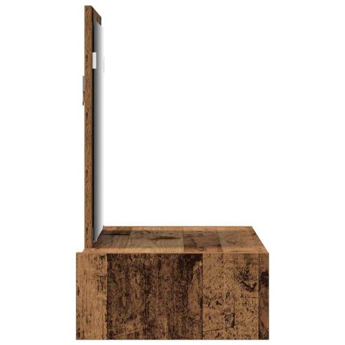 Тоалетка с чекмедже Кафяво 60 x 40 x 70 см Инженерно дърво