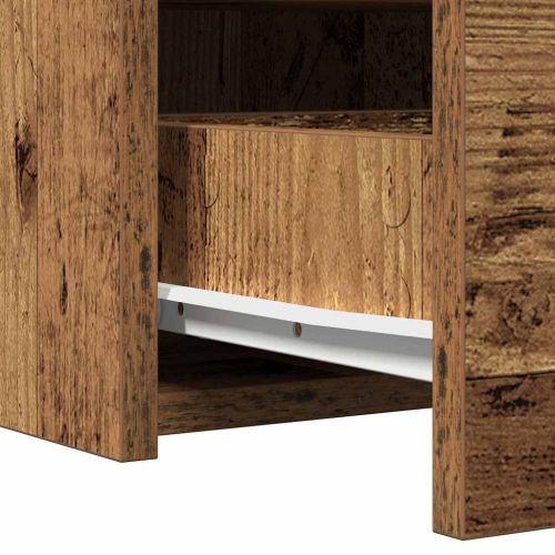 Тоалетка с чекмедже Кафяво 60 x 40 x 70 см Инженерно дърво