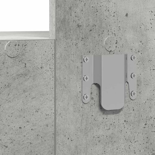 Тоалетка с чекмедже Сив 83 x 40 x 70 см Инженерно дърво