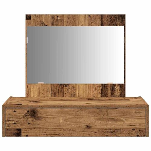 Тоалетка с чекмедже Кафяво 83 x 40 x 70 см Инженерно дърво