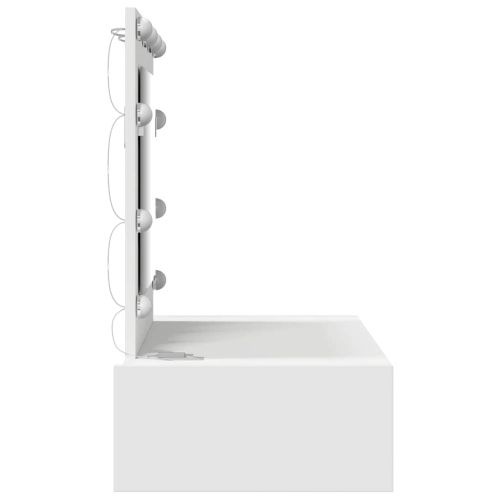 Тоалетка с чекмедже Бяло 83 x 40 x 70 см Инженерно дърво