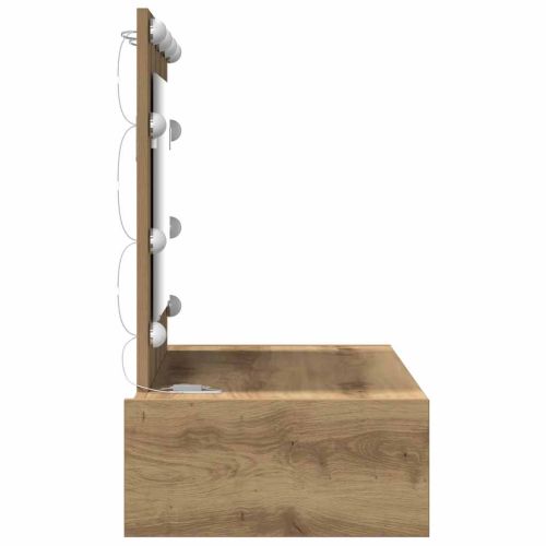 Тоалетка с чекмедже Кафяво 83 x 40 x 70 см Инженерно дърво