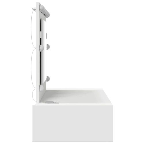 Тоалетка с чекмедже Бяло 100 x 40 x 70 см Инженерно дърво