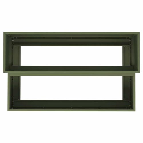 Градинска саксия Маслинено зелено 100 x 60 x 45 см