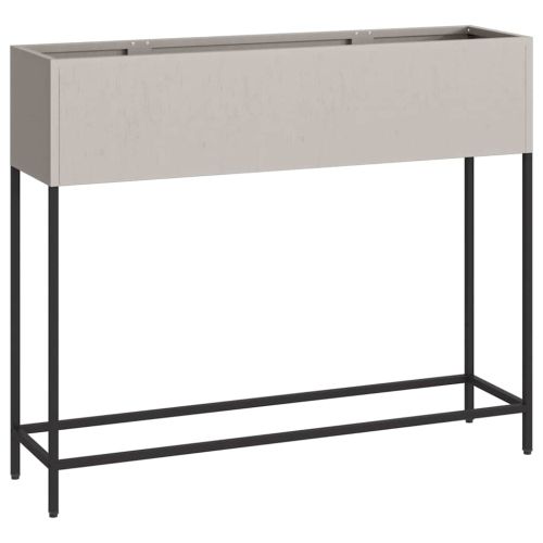 Повдигната градинска саксия Ръждясало 100 x 26 x 82 см Стомана