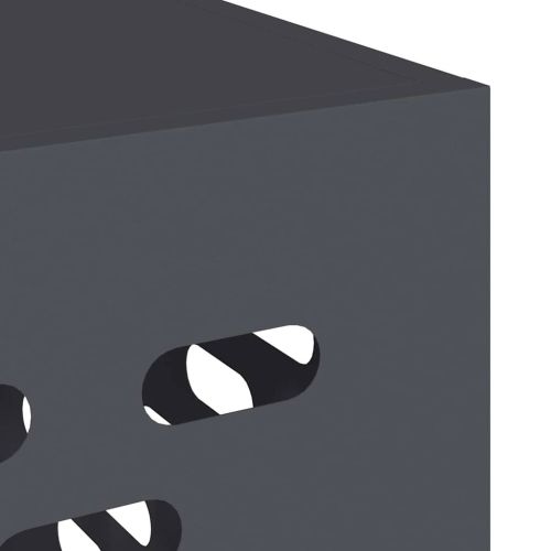 Покритие за климатик Антрацит 90 x 40 x 60 см Стомана