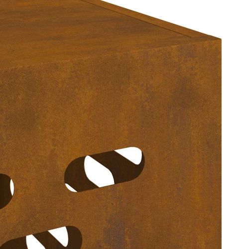 Покритие за климатик Ръждясало 90 x 40 x 60 см