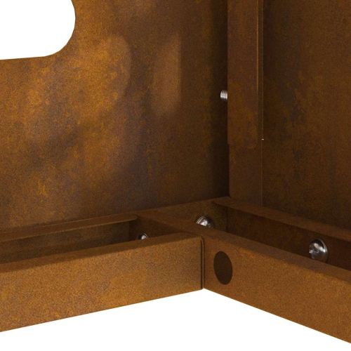 Покритие за климатик Ръждясало 90 x 40 x 60 см