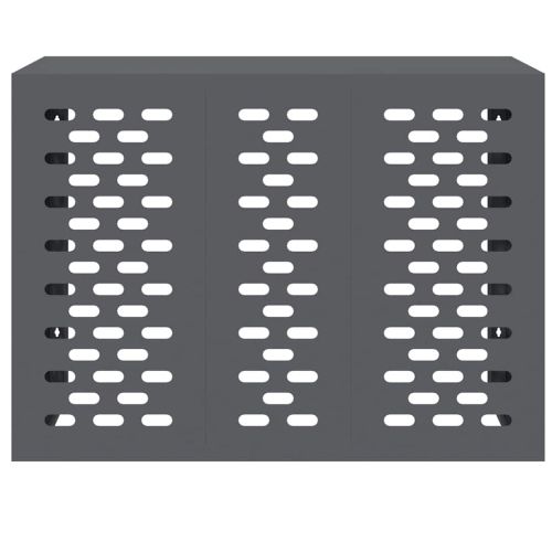 Покритие за климатик Антрацит 110 x 50 x 80 cm Стомана