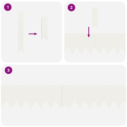 Ограда за трева 20 pcs Бяло 100 x 0.05 x 20 см