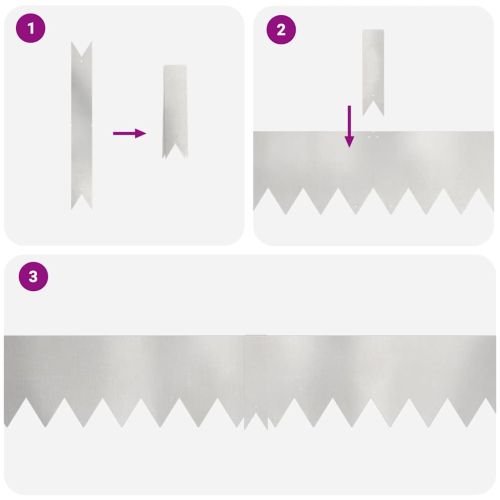 Ограда за трева 30 pcs Сребрист 100 x 0.05 x 20 см