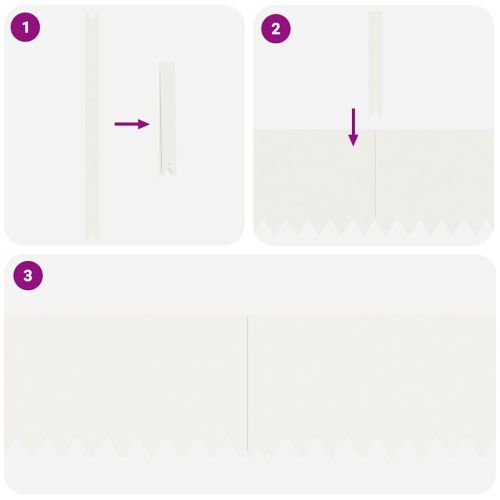 Ограда за трева 20 pcs Бяло 100 x 0.05 x 20 см