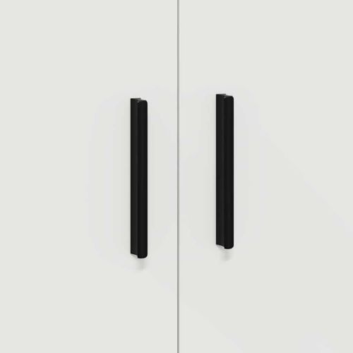 Шкаф за съхранение 2 pcs Бяло 127 x 41 x 40 см Инженерно дърво