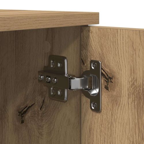 Шкаф за съхранение 2 pcs Дъб 103 x 41 x 40 см Инженерно дърво
