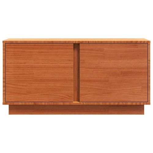 ТВ шкаф Кафяво с восъчно покритие 80 x 35 x 40,5 см