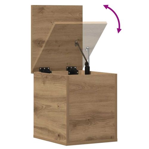 Кутия за съхранение Дъб 30 x 35 x 35 cm Инженерно дърво