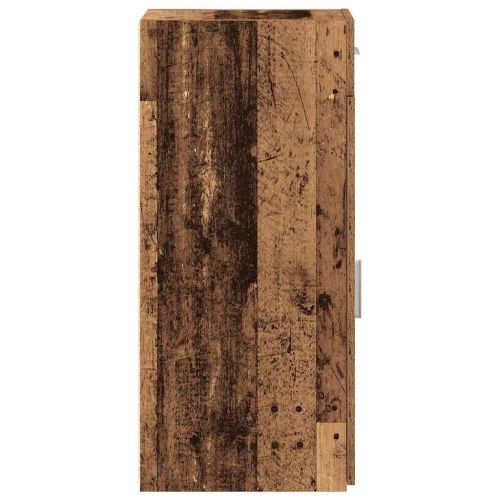 Служебен шкаф с чекмедже Старо дърво 30 х 42,5 х 93 см