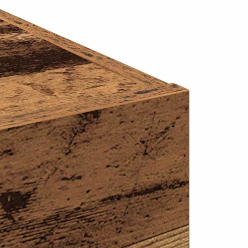 Служебен шкаф с чекмедже Старо дърво 30 х 42,5 х 93 см