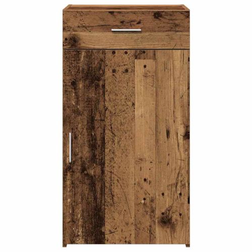Служебен шкаф с чекмедже Старо дърво 50 x 42,5 x 93 см