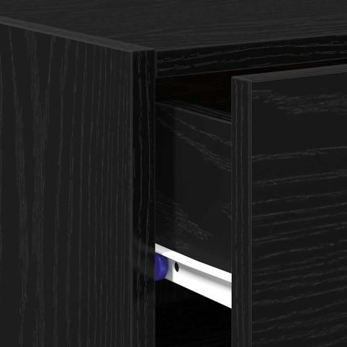 Служебен шкаф с чекмедже Черния дъб 50 x 42,5 x 93 см