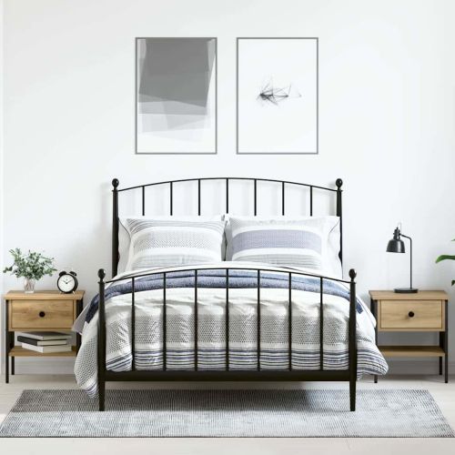 Нощно Шкафче с чекмедже 2 pcs дъб артизан 40 x 42 x 45 см