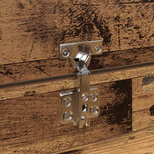 Шкаф за обувки Старо дърво 100,5 x 28 x 100 см Инженерно дърво