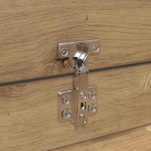 Шкаф за обувки с рафт Дъб 100,5 x 28 x 100 см Инженерно дърво