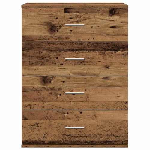 Служебен шкаф Старо дърво 60 x 39 x 80 см Инженерно дърво