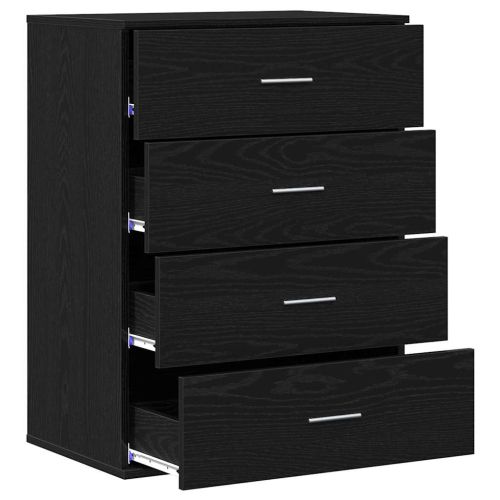 Служебен шкаф Черния дъб 60 x 39 x 80 см Инженерно дърво