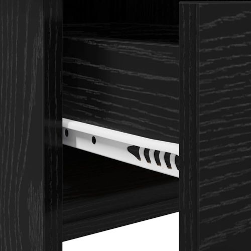 Козметична маса с чекмедже Черния дъб 100 x 45 x 76 см